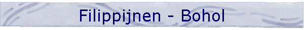 Filippijnen - Bohol