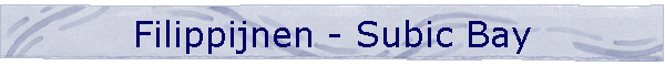 Filippijnen - Subic Bay
