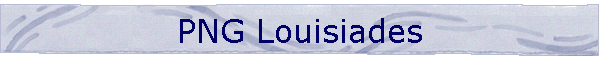 PNG Louisiades