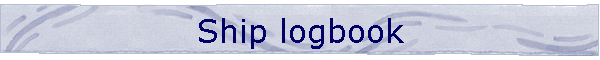 Ship logbook