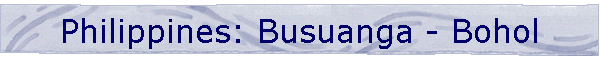 Philippines: Busuanga - Bohol
